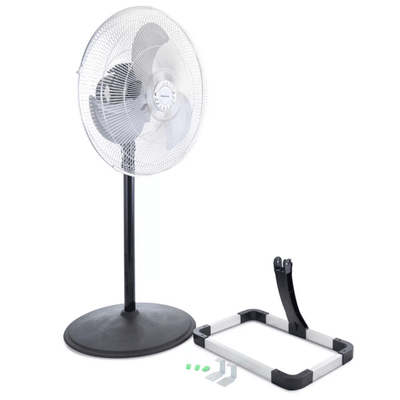 Impress 18-Inch 3-in-1 High-Velocity Fan with Floor Stand and Wall Mount