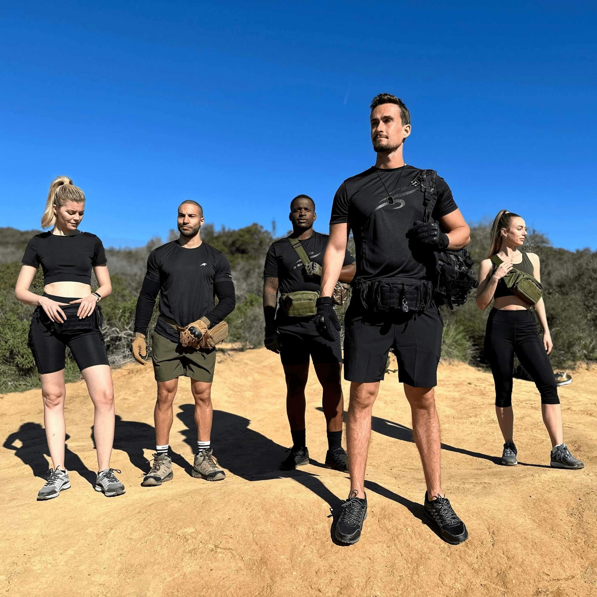 JupiterGear Tactical Military Fanny Pack Waist Bag & MOLLE EDC Pouch For Outdoor Activities