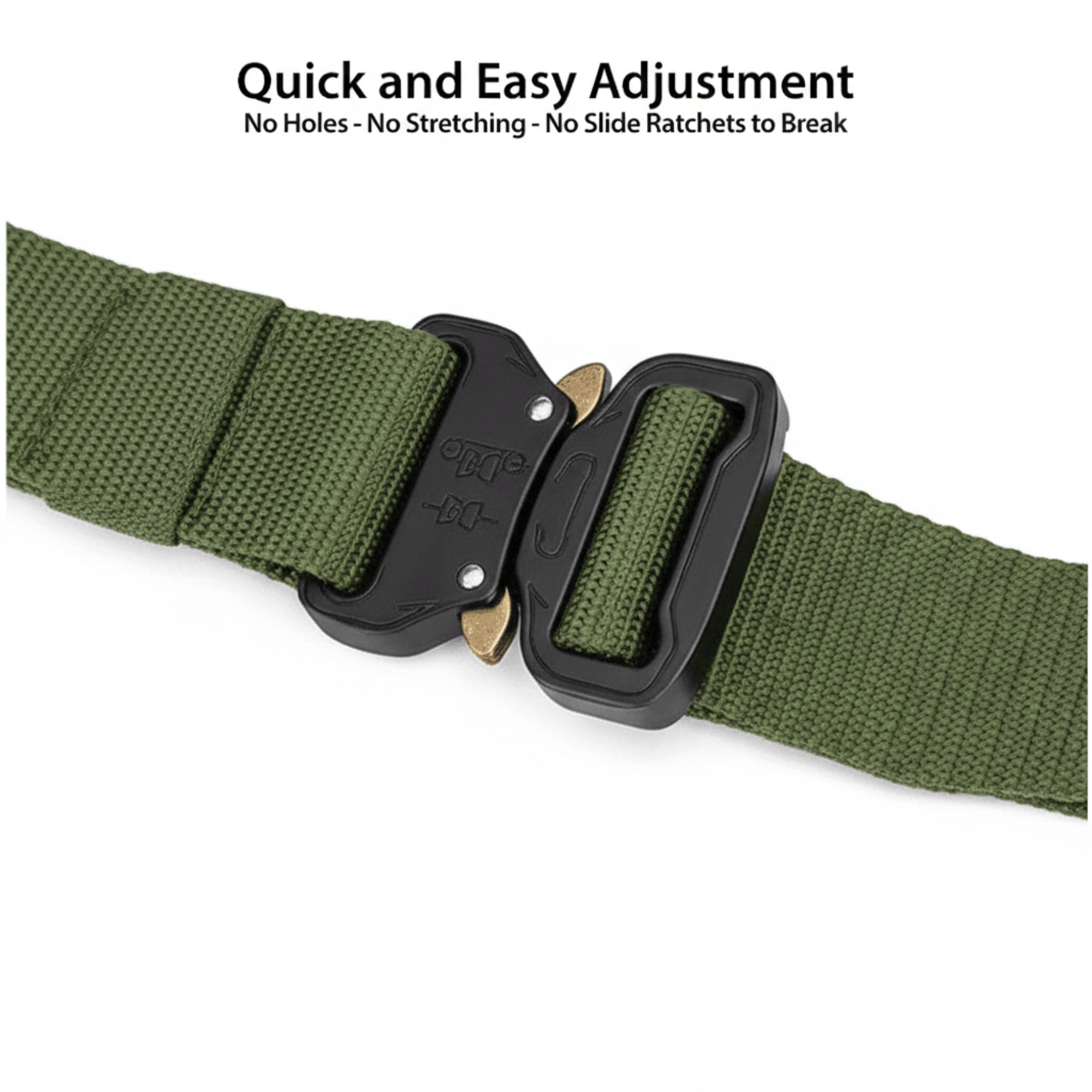XGear Tactical Mens Tactical Belt Riggers Style with Buckle