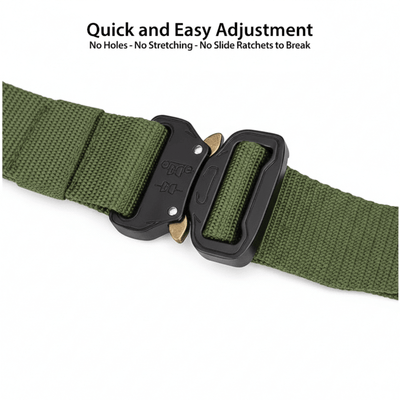 XGear Tactical Mens Tactical Belt Riggers Style with Buckle