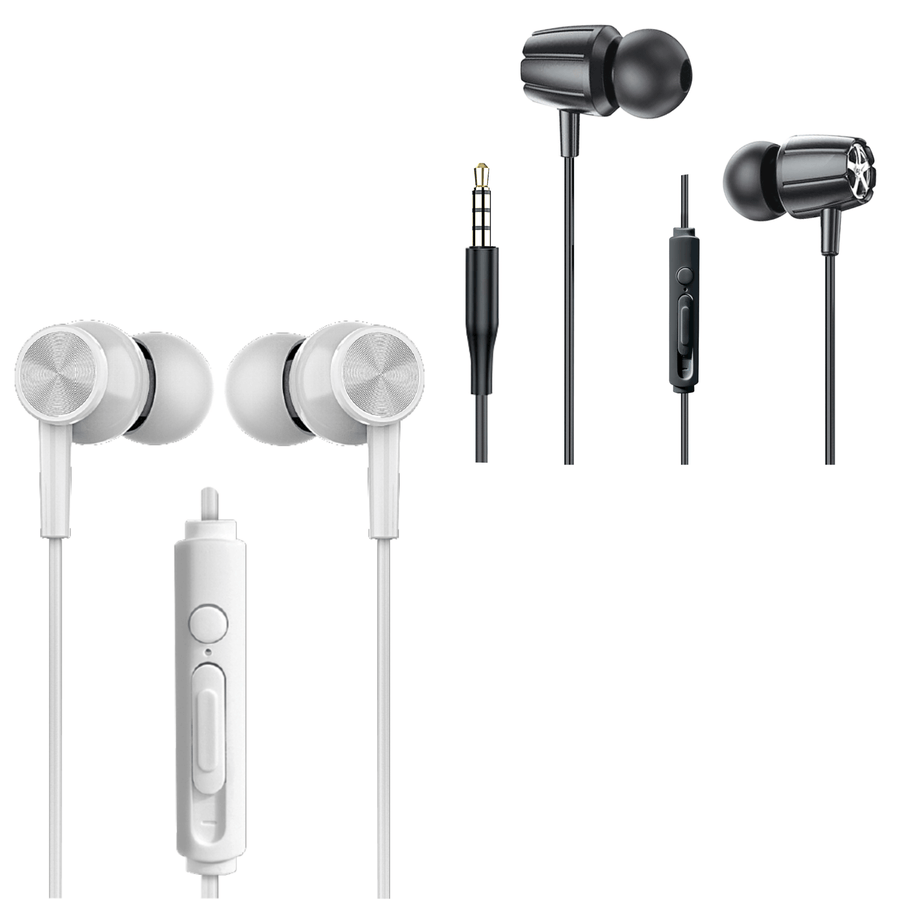 Xyst 3.5mm Stereo In-Ear Earbuds with Microphone