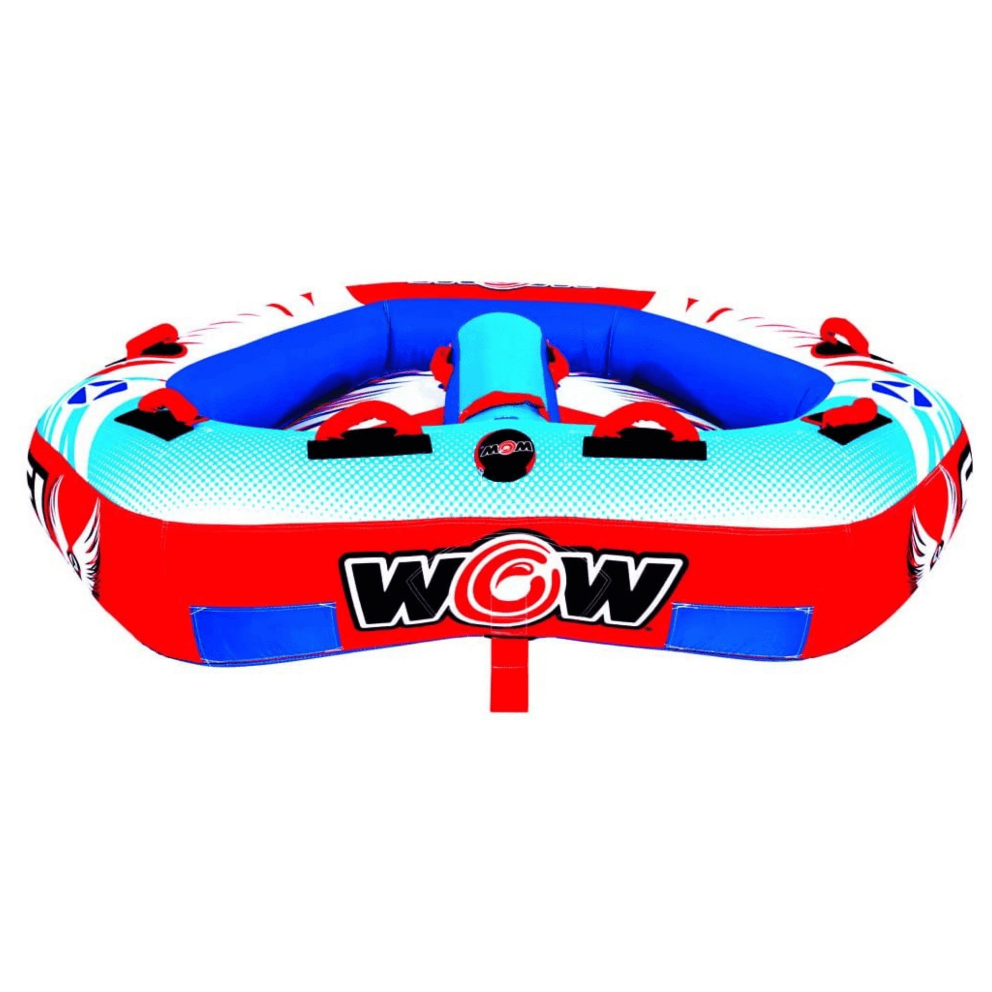 WOW Watersports Sci-Fi 2 Person 2P Cockpit Towable with Inflated Median