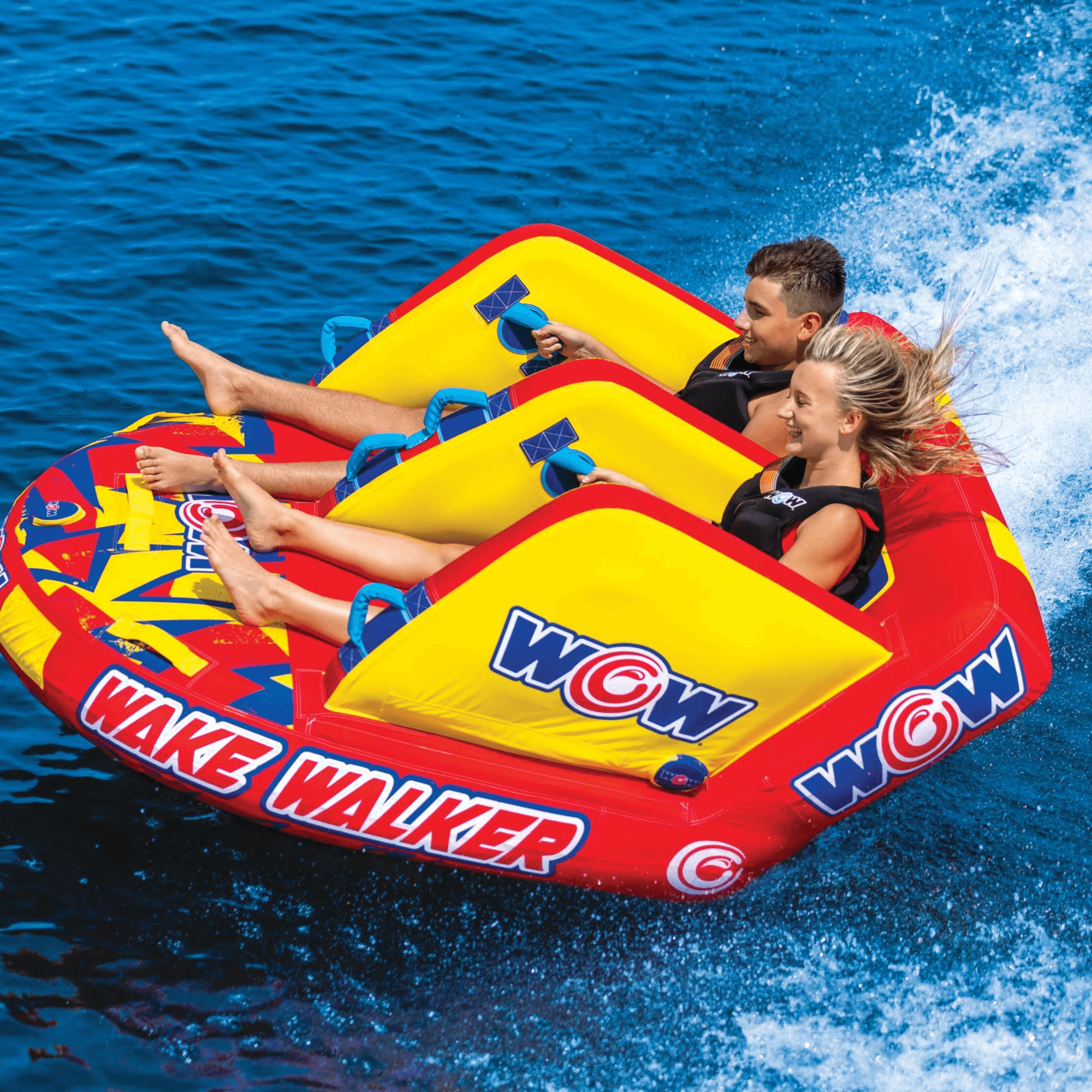 WOW Watersports Wake Walker 2-Person Towable with Tow Points