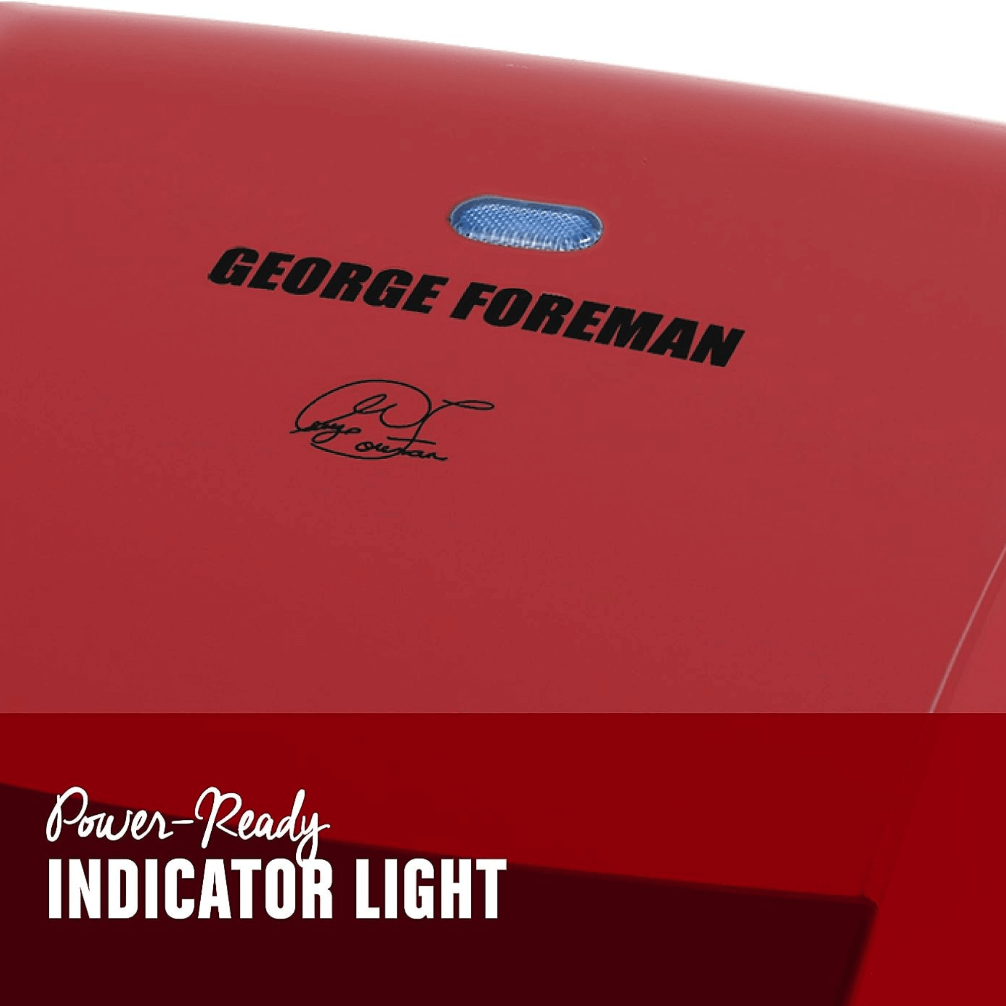 George Foreman 5-Serving Removable Plate Electric Indoor Grill and Panini Press - REFURBISHED