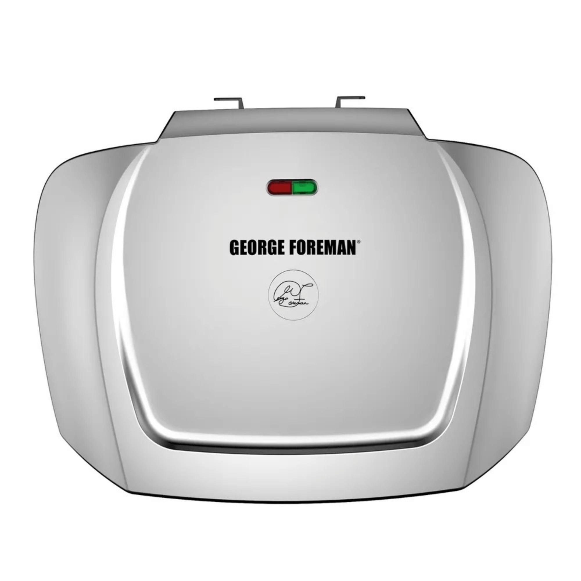 George Foreman 9-Serving Non-Stick Grill & Panini with Drip Pan - REFURBISHED