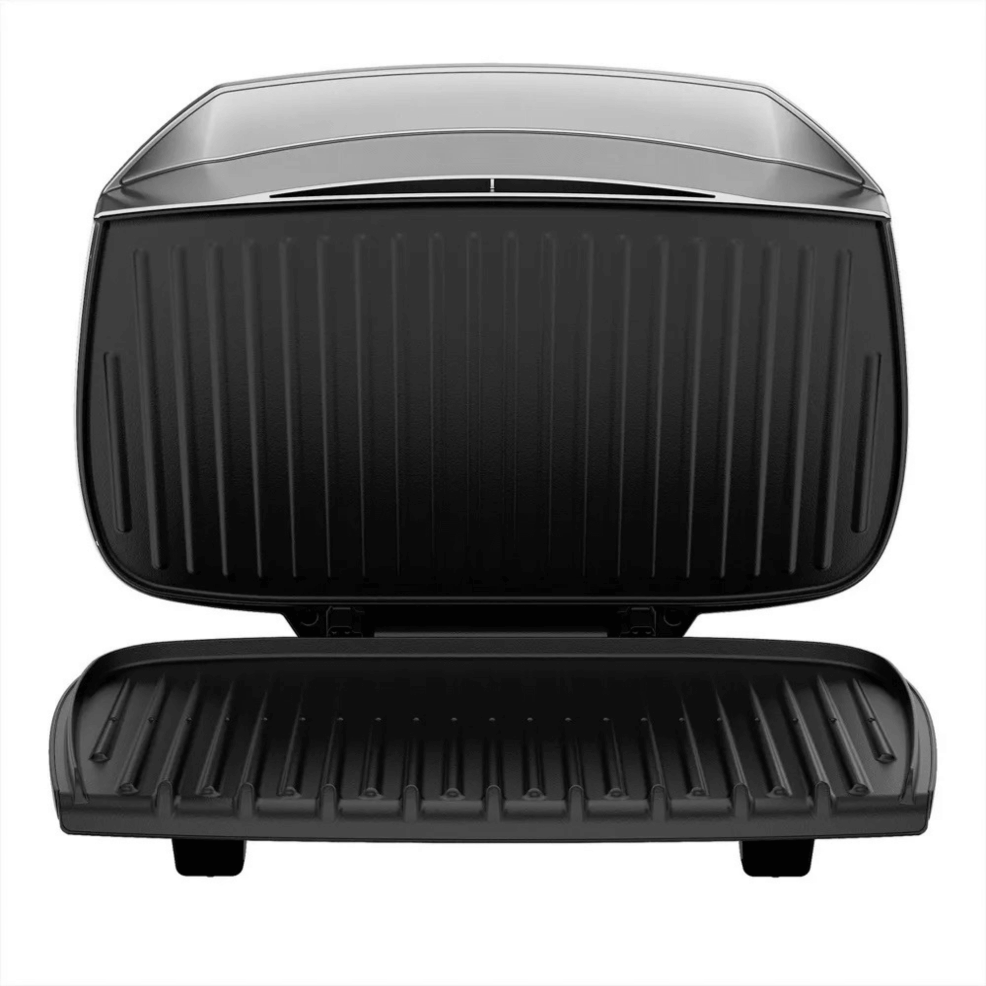 George Foreman 9-Serving Non-Stick Grill & Panini with Drip Pan - REFURBISHED