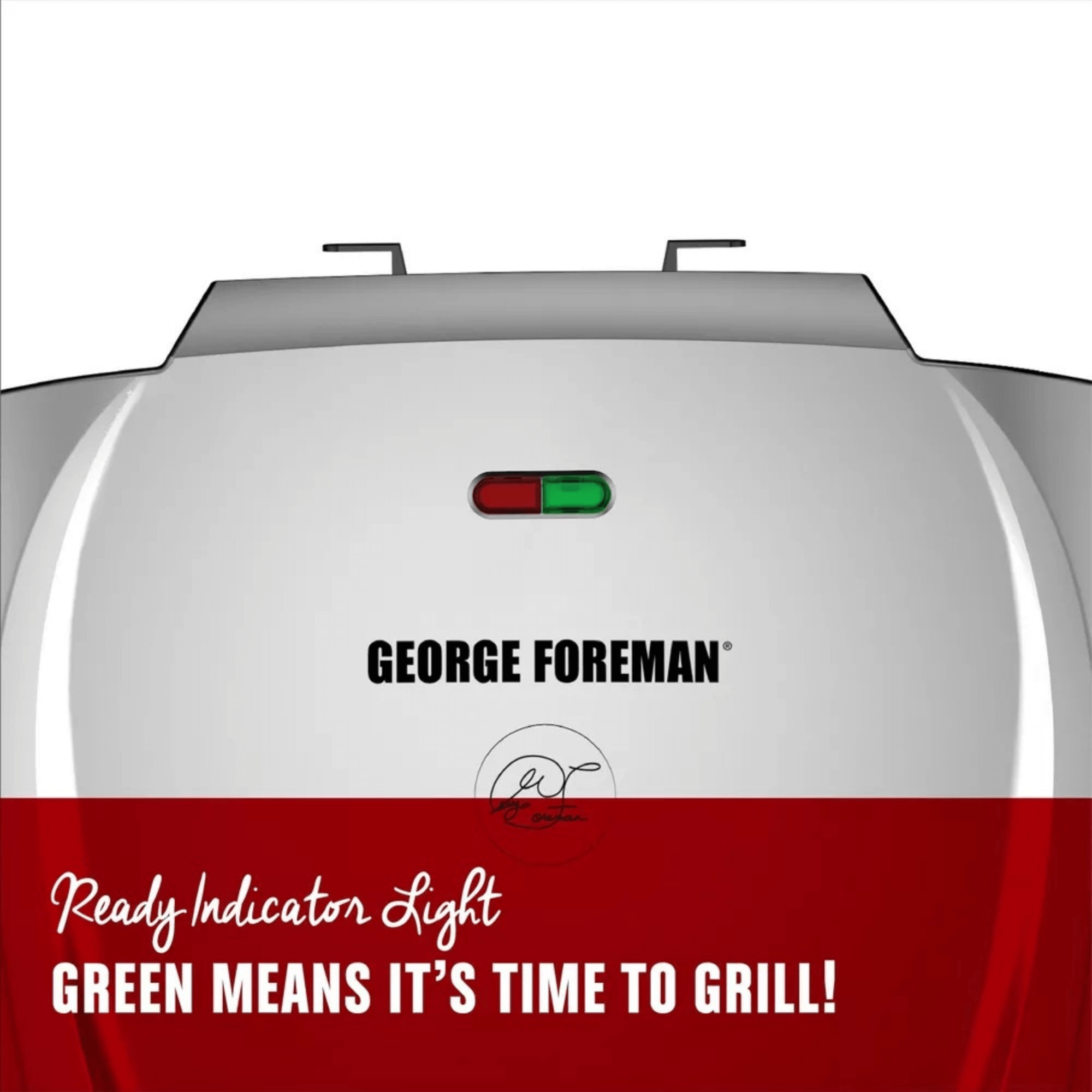 George Foreman 9-Serving Non-Stick Grill & Panini with Drip Pan - REFURBISHED