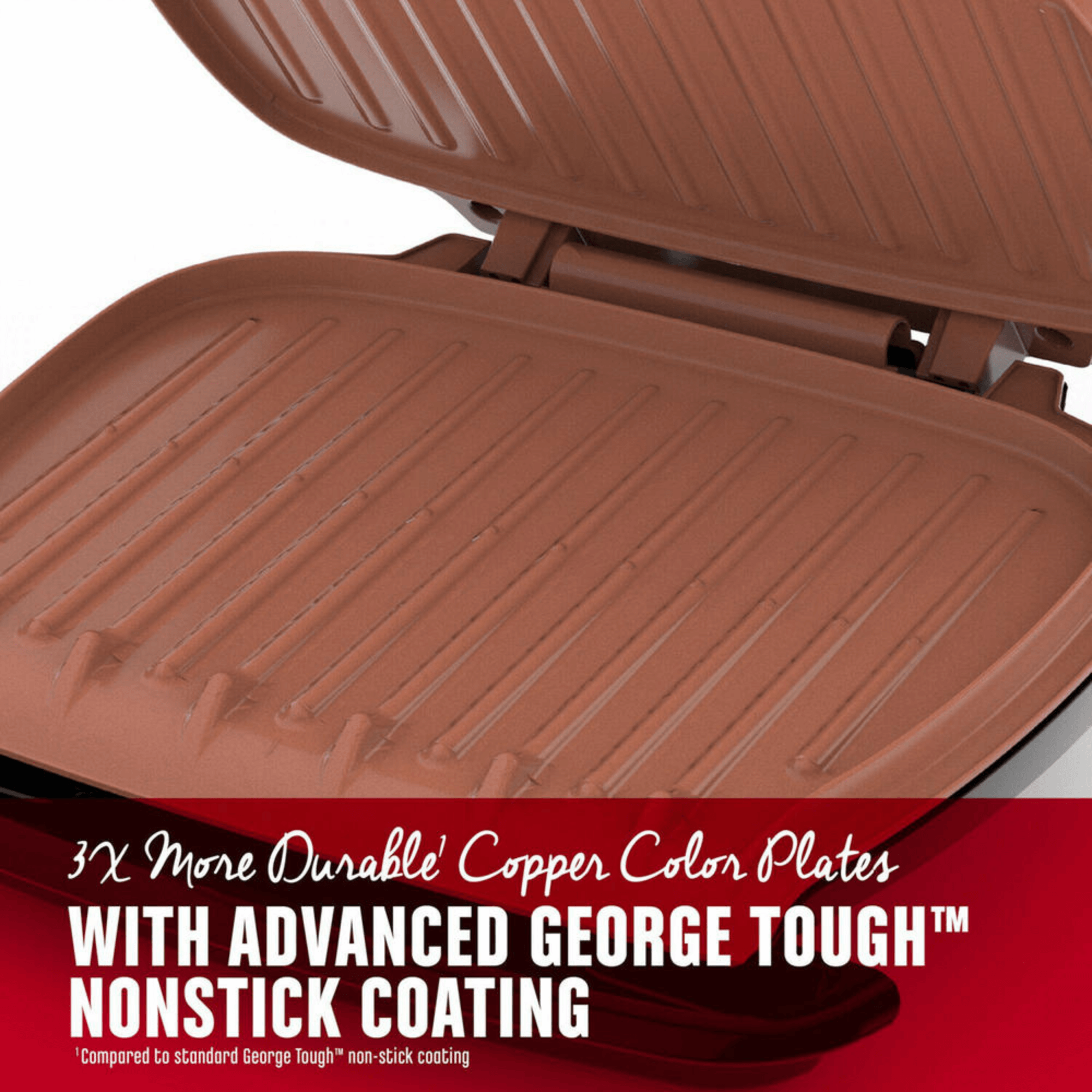 George Foreman 5 Serving Grill & Panini - REFURBISHED