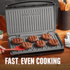 George Foreman 9-Serving Electric Indoor Grill - REFURBISHED