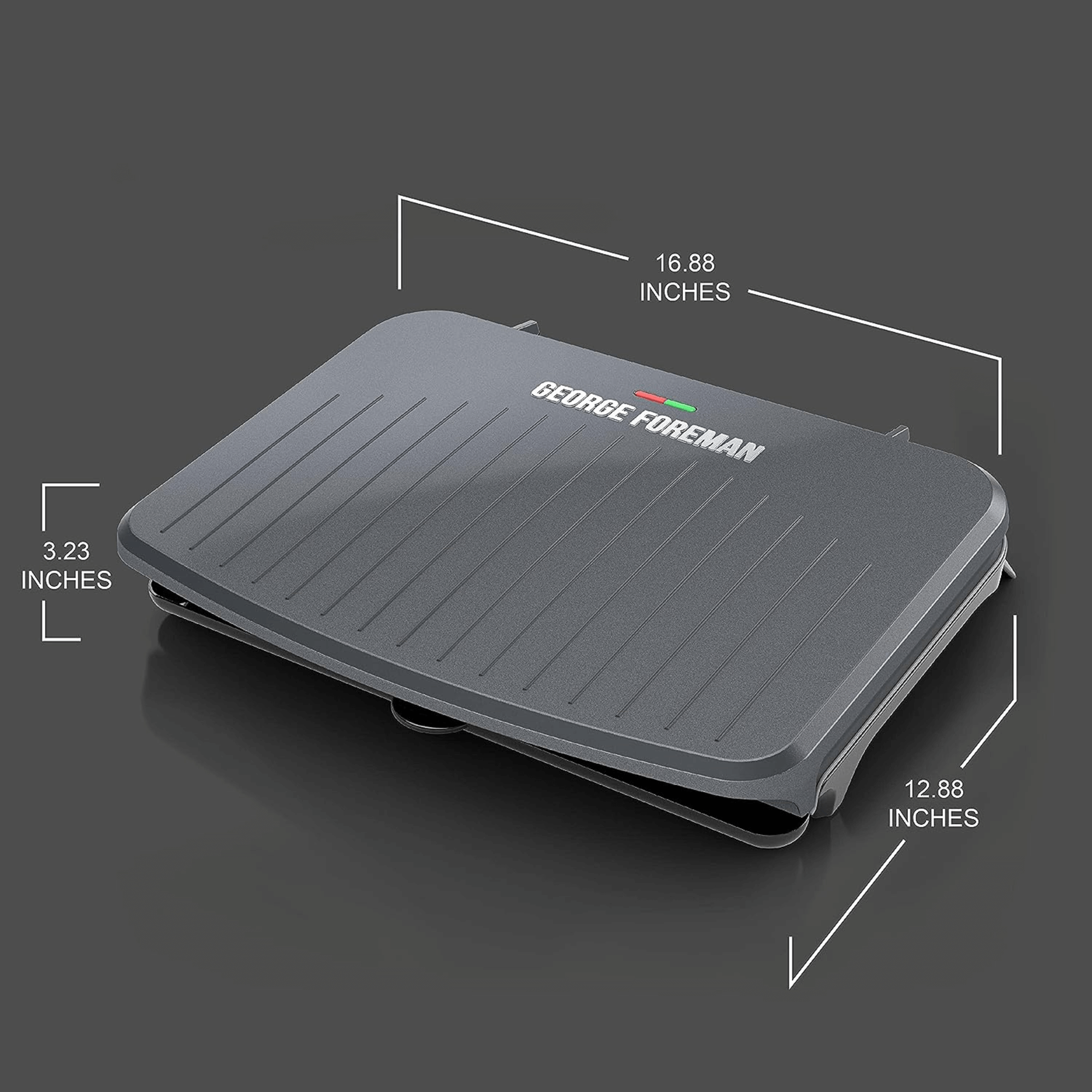 George Foreman 9-Serving Electric Indoor Grill - REFURBISHED