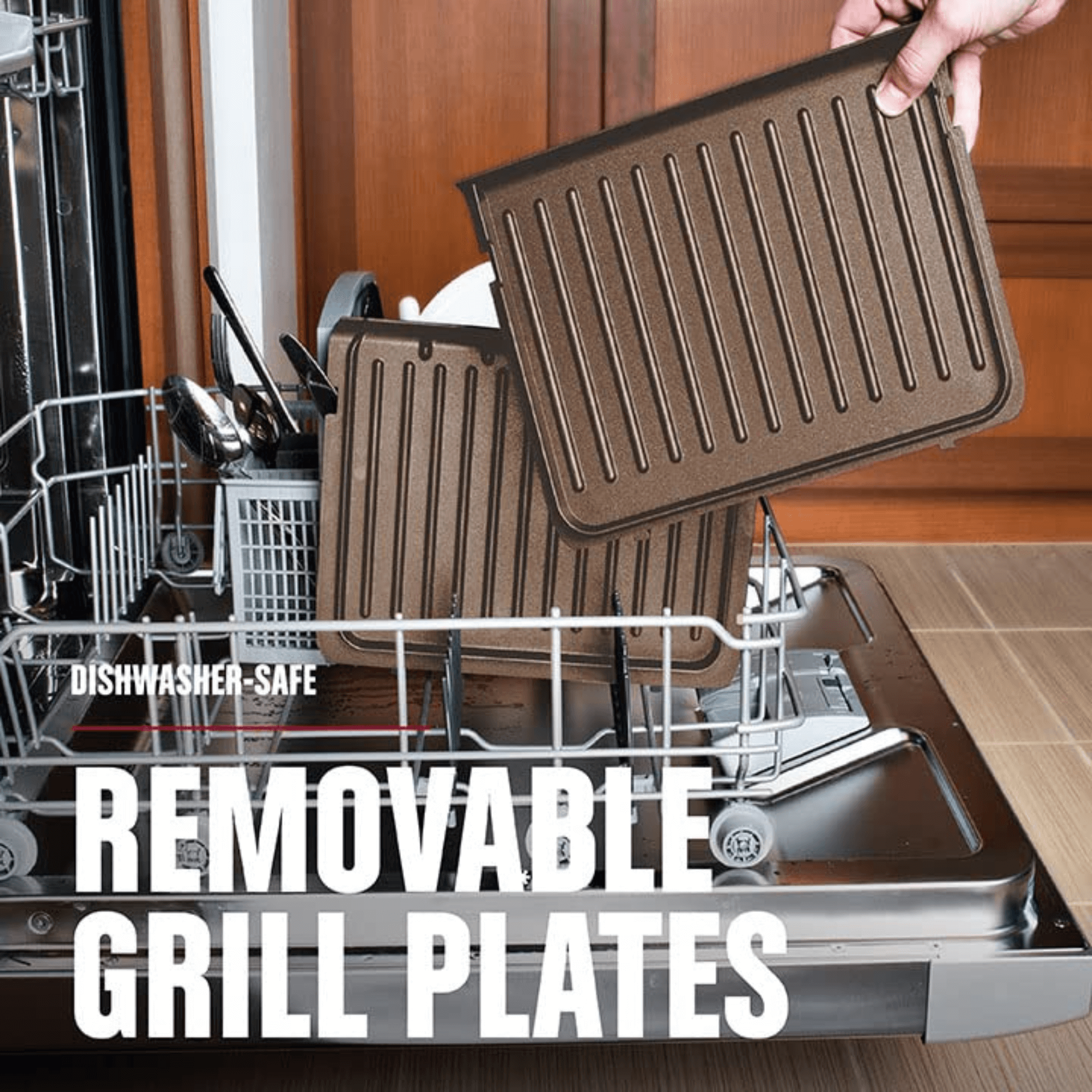 George Foreman Rapid Series 4-Serving Indoor Grill and Panini Press - REFURBISHED