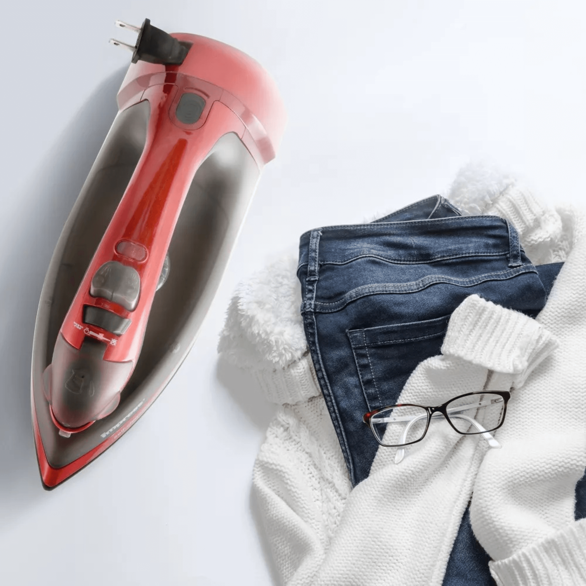 Impress Mid-Size Cord-Rewind Iron with Non-Stick Spray and Burst - REFURBISHED