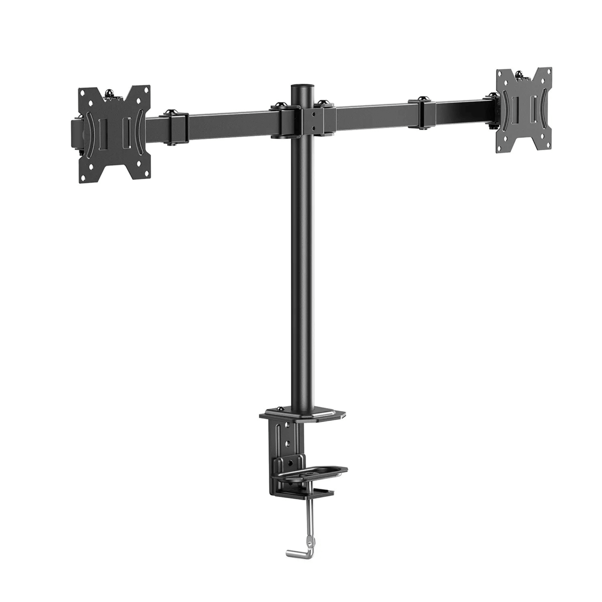 ErgoAV Motion Desk Stand for Dual Monitors 13" to 27" up to 17lbs