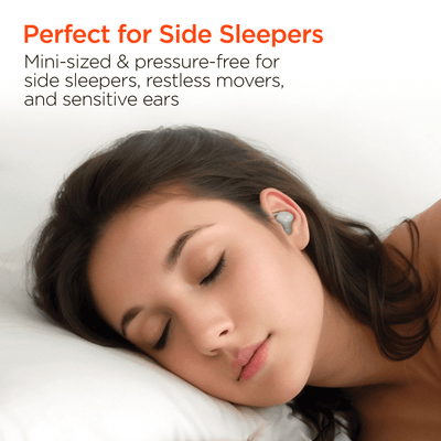 HyperGear SleepEEZ Mini Noise-Blocking True Wireless Earbuds for Sleeping