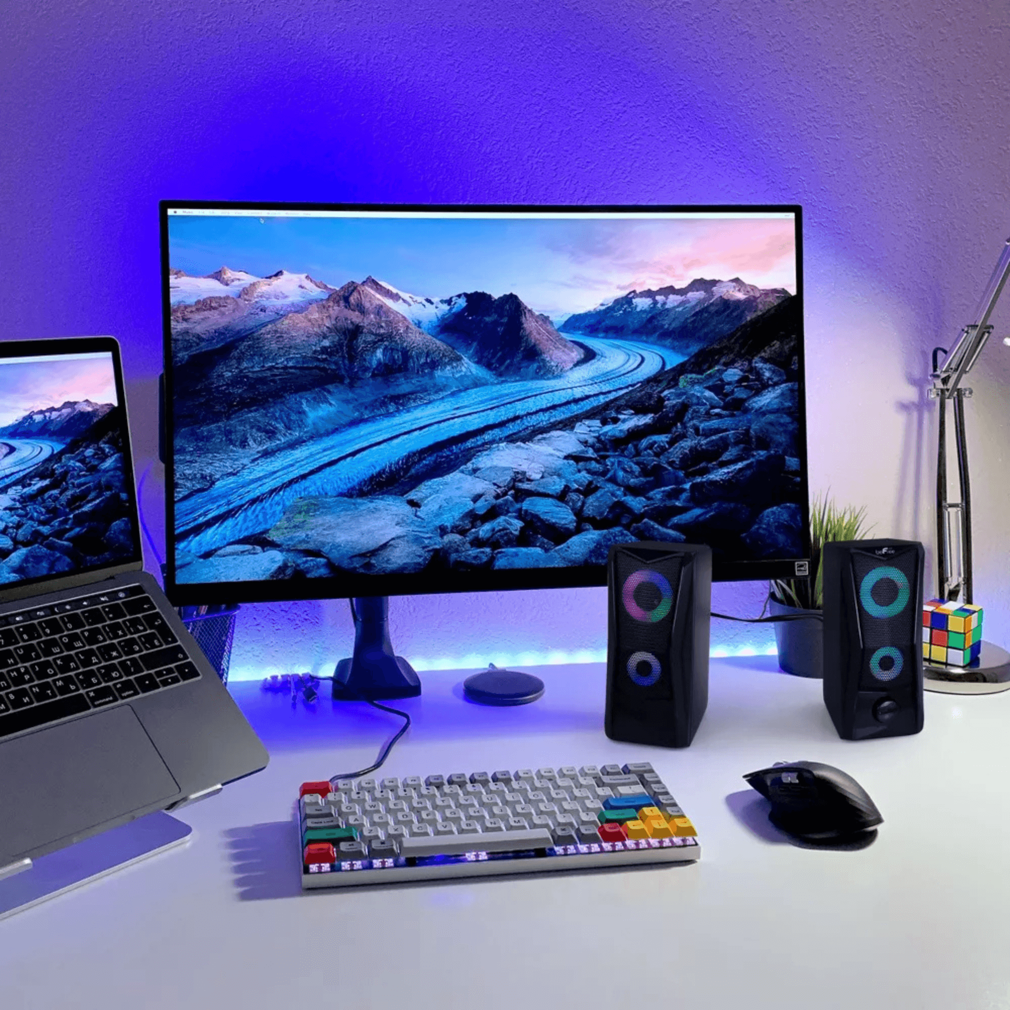 beFree Sound Dual Computer Gaming Speakers