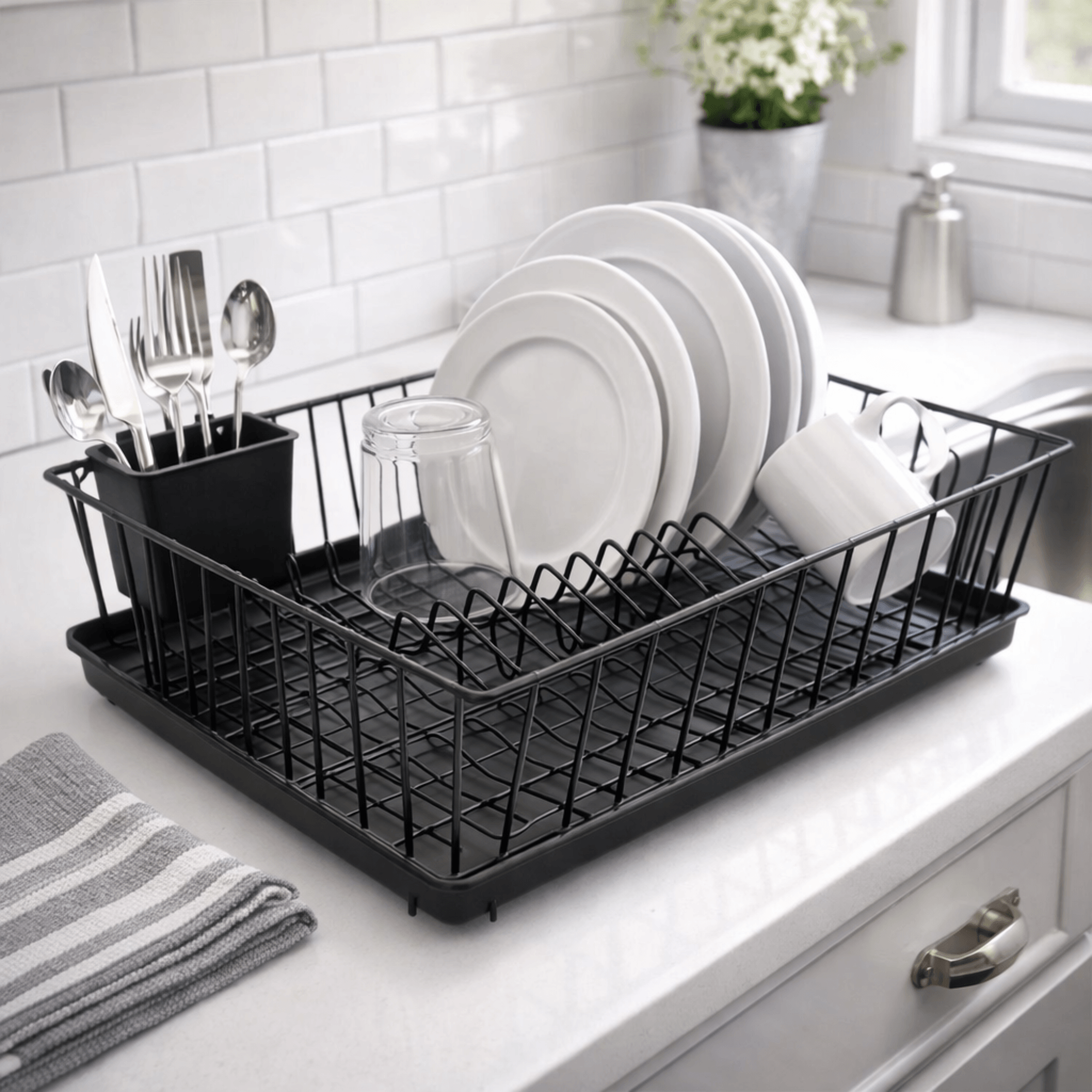 Better Chef 16" 3-Piece Dish Rack