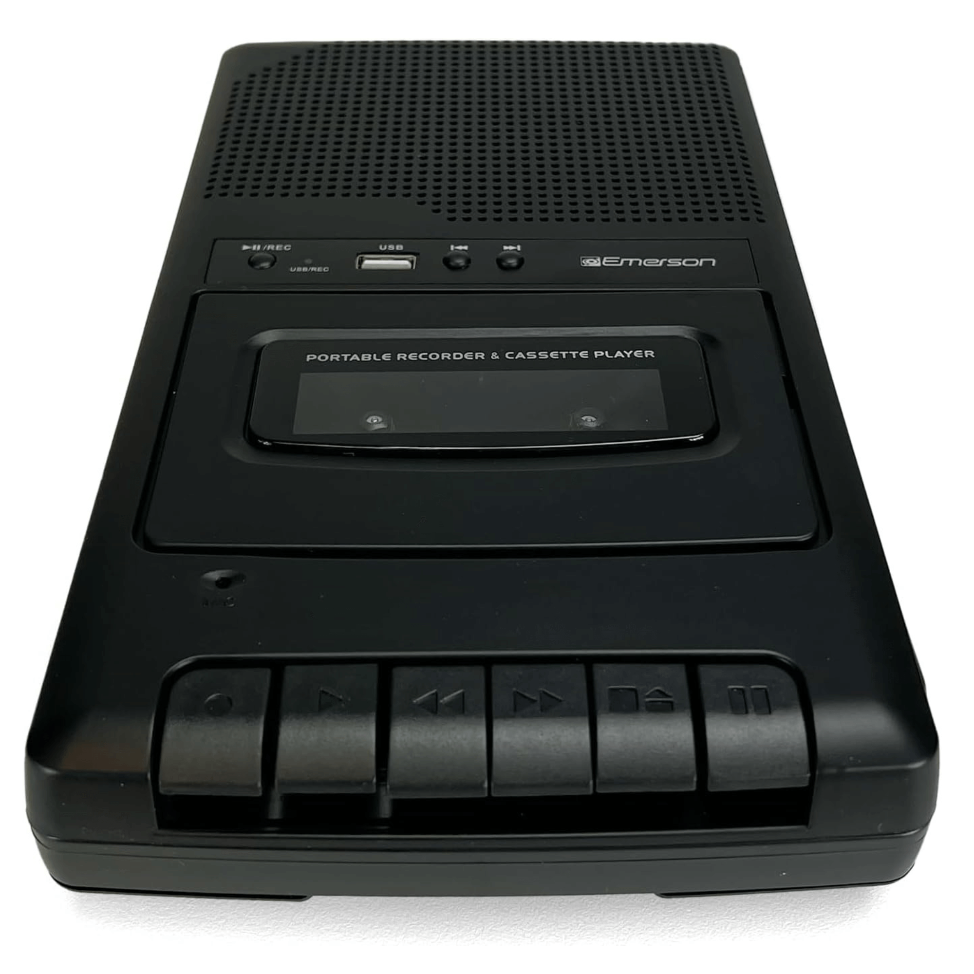 Emerson Portable Cassette Player and Recorder w Digital Conversion and Mic Input