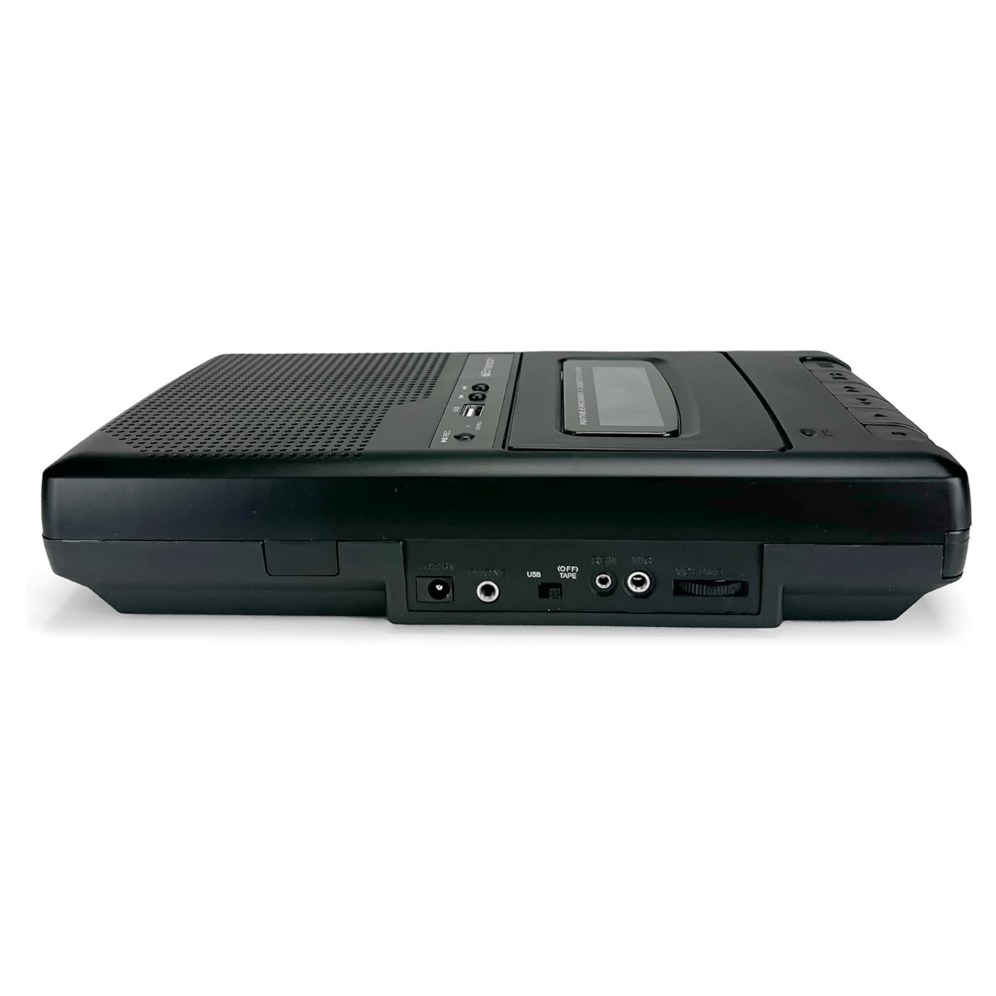 Emerson Portable Cassette Player and Recorder w Digital Conversion and Mic Input