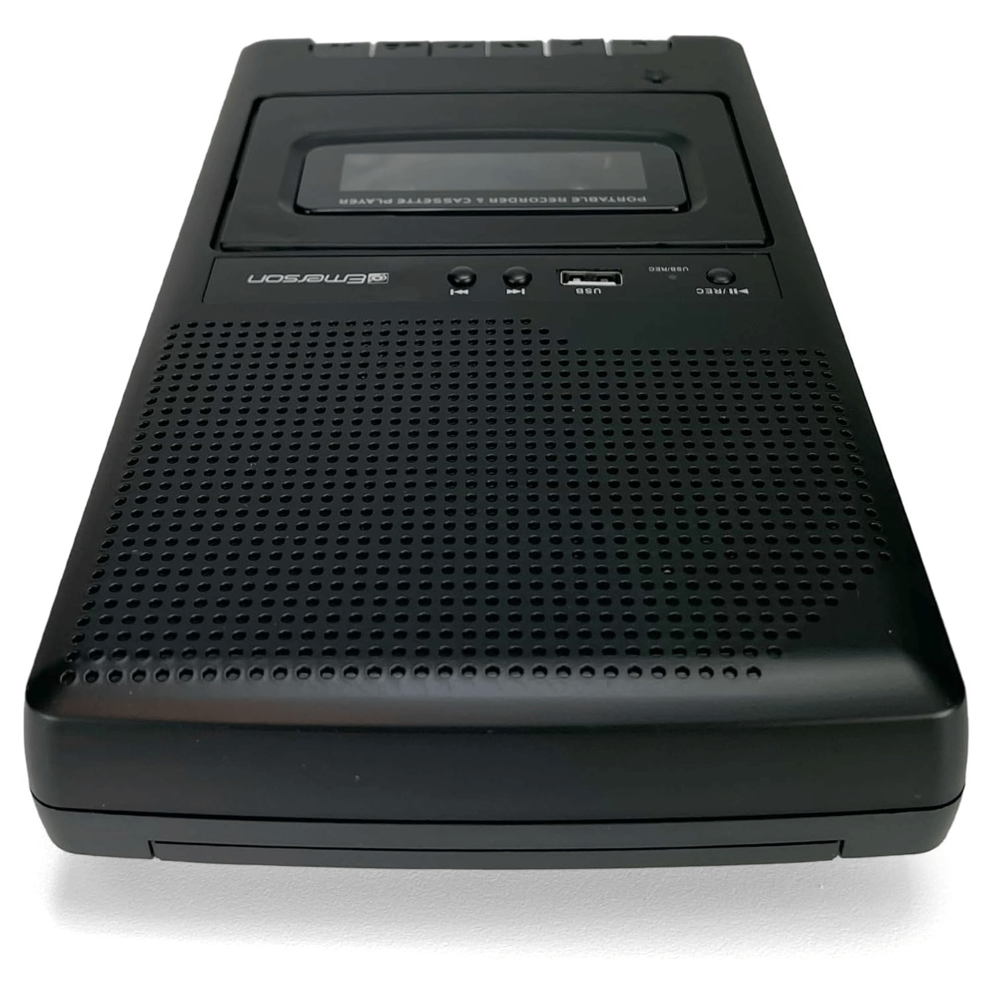 Emerson Portable Cassette Player and Recorder w Digital Conversion and Mic Input