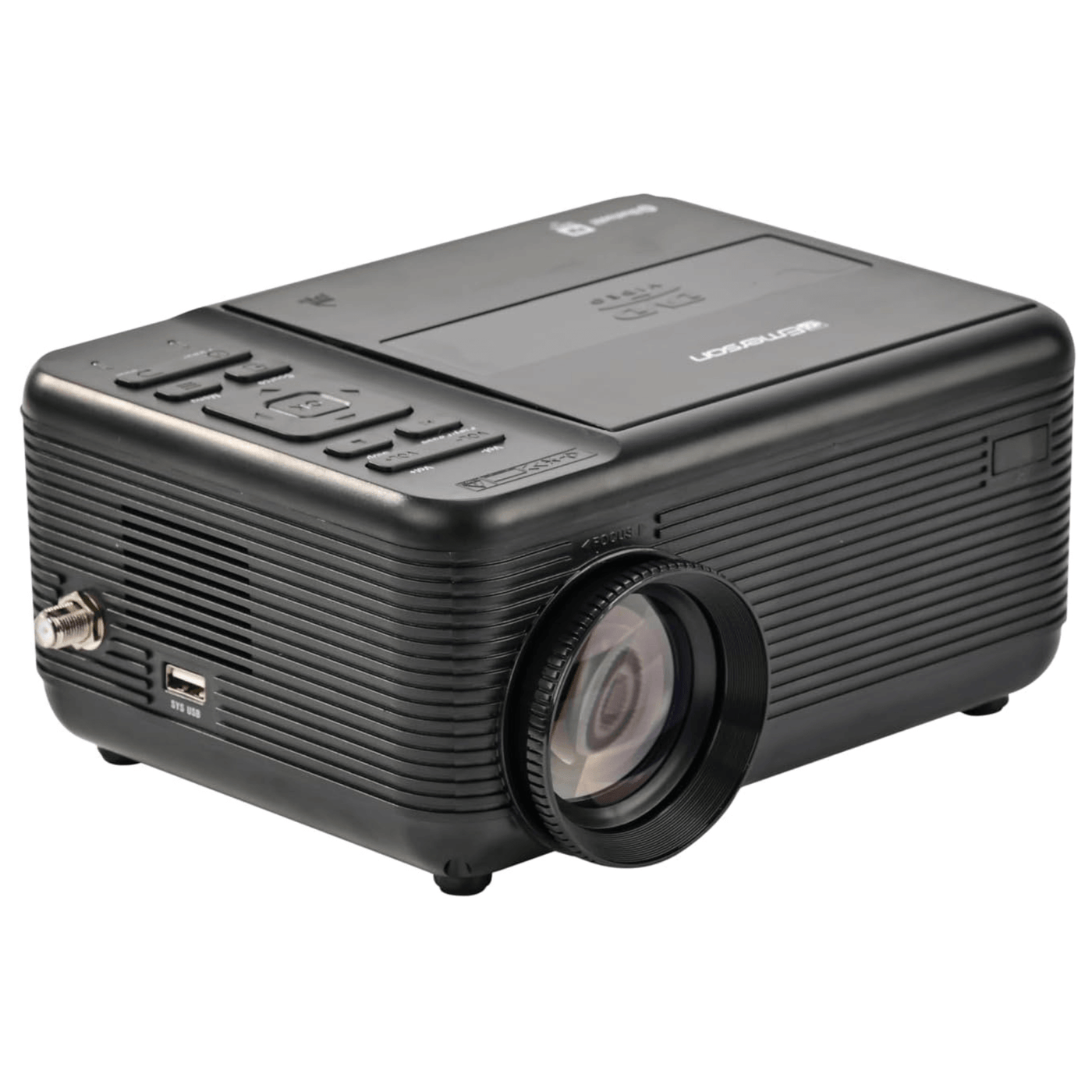 Emerson 120" Home Theater LCD Projector with Built-In TV Tuner and DVD Player