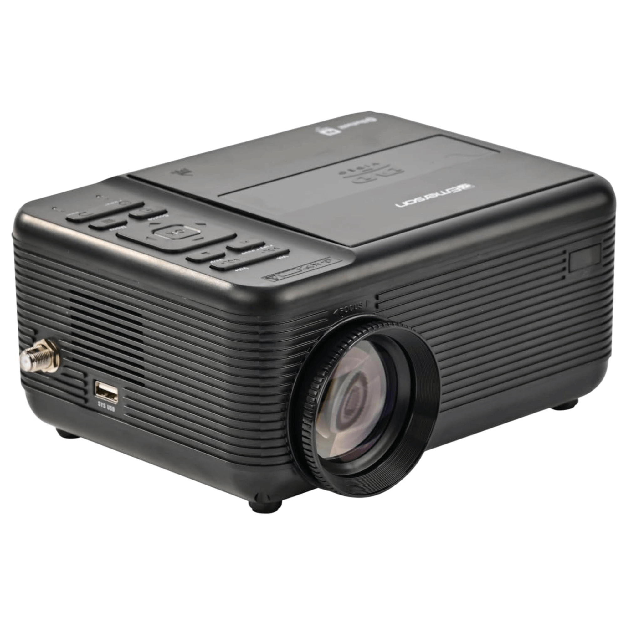 Emerson 120" Home Theater LCD Projector with Built-In TV Tuner and DVD Player