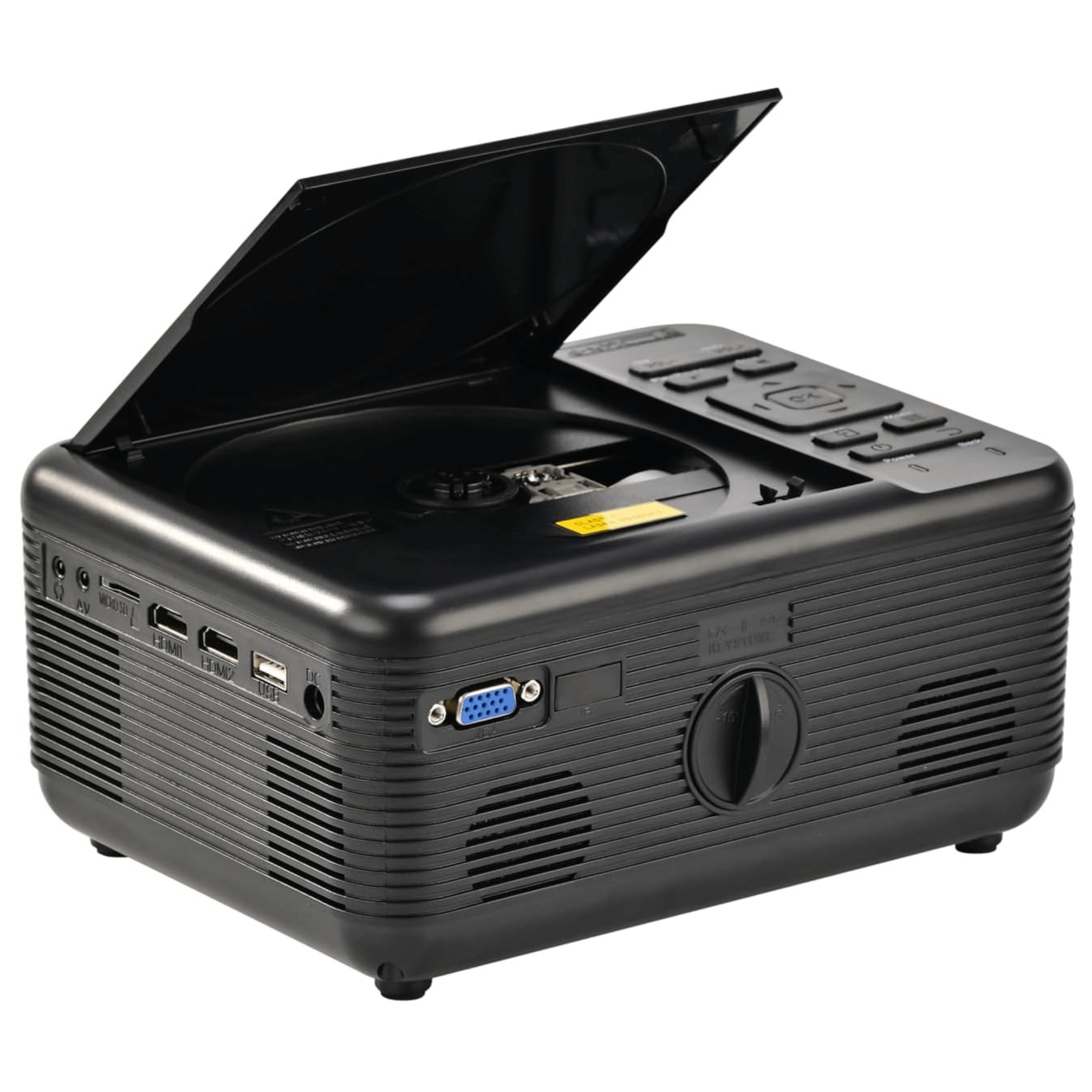 Emerson 120" Home Theater LCD Projector with Built-In TV Tuner and DVD Player