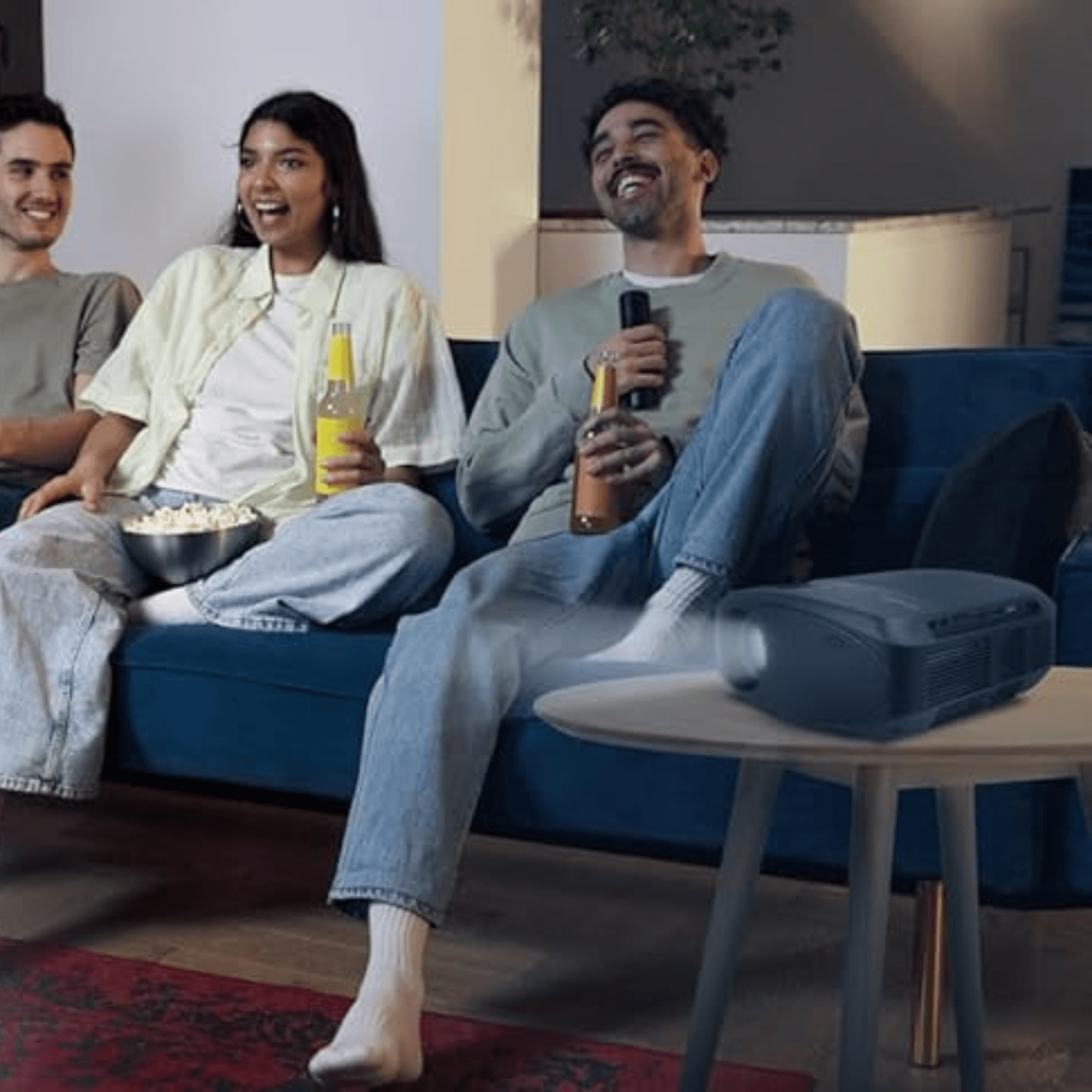 Emerson 210" Home Theater LCD Projector Combo with Screen and Carry Case