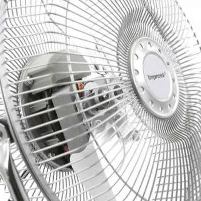 Impress All-Metal 9" High Velocity Floor Fan