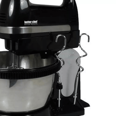 Better Chef 350W 5-Speed-plus-Boost Hand and Stand Mixer w Bowl