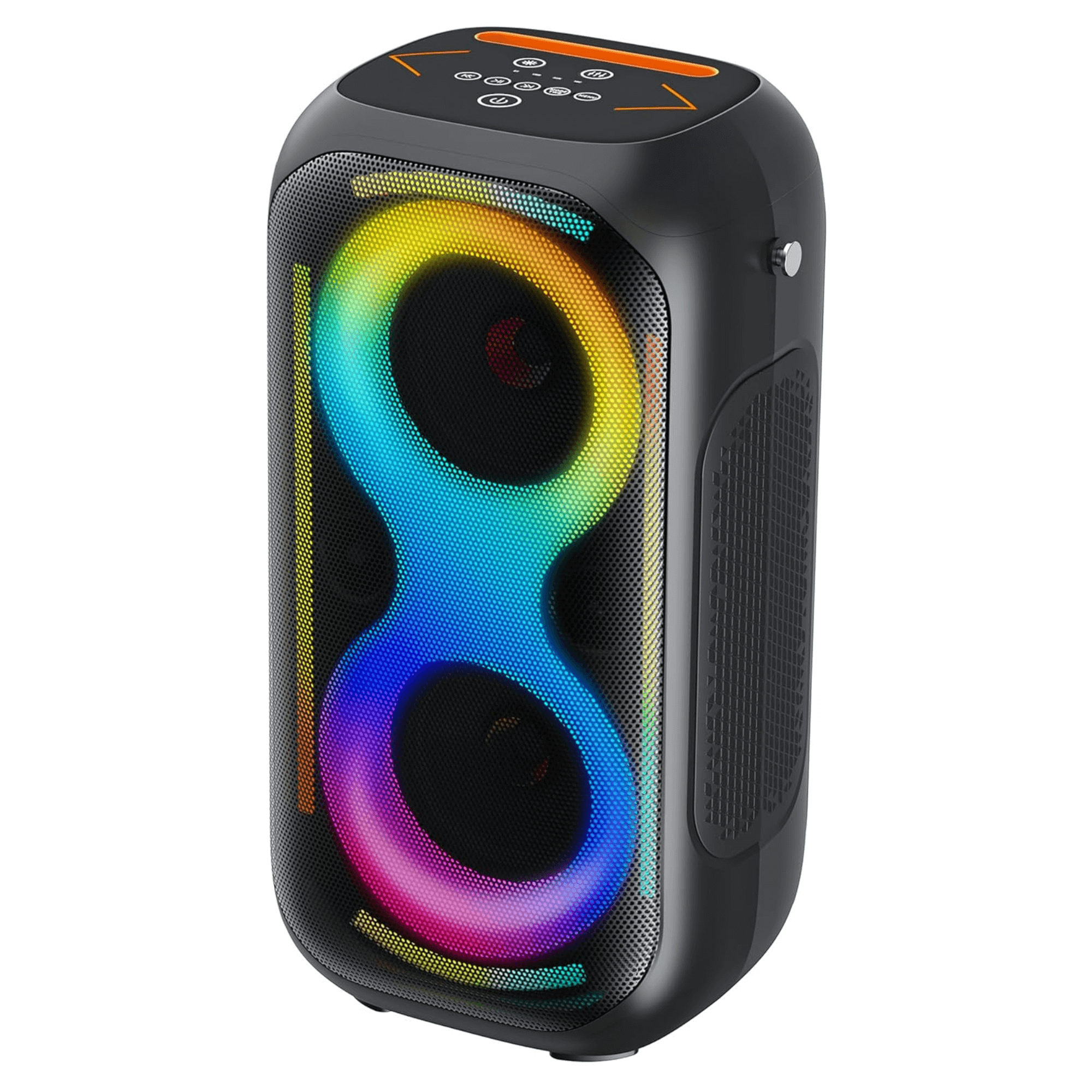 IQ Sound 2x5-Inch TWS Fusion Glow Portable Bluetooth Speaker