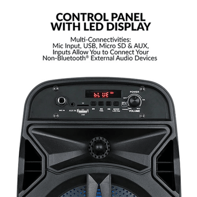 IQ Sound 8-Inch Portable Bluetooth TWS Speaker