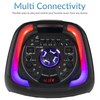 IQ Sound 2x12-Inch Portable Bluetooth Party Speaker