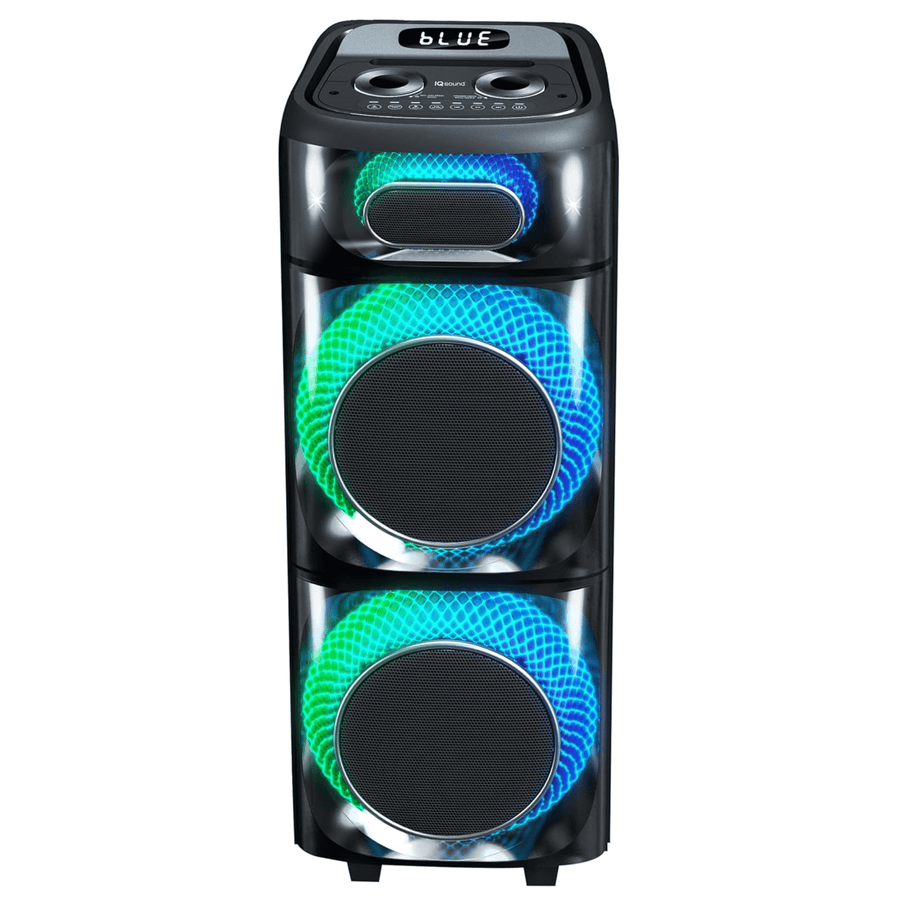 IQ Sound TorusFLEX 2x10-Inch Portable Bluetooth DJ Speaker