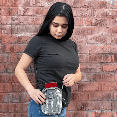 JupiterGear Tactical MOLLE Military Pouch Waist Bag for Hiking, Running and Outdoor Activities