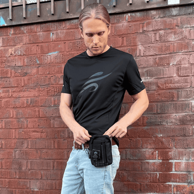 JupiterGear Tactical MOLLE Military Pouch Waist Bag for Hiking, Running and Outdoor Activities