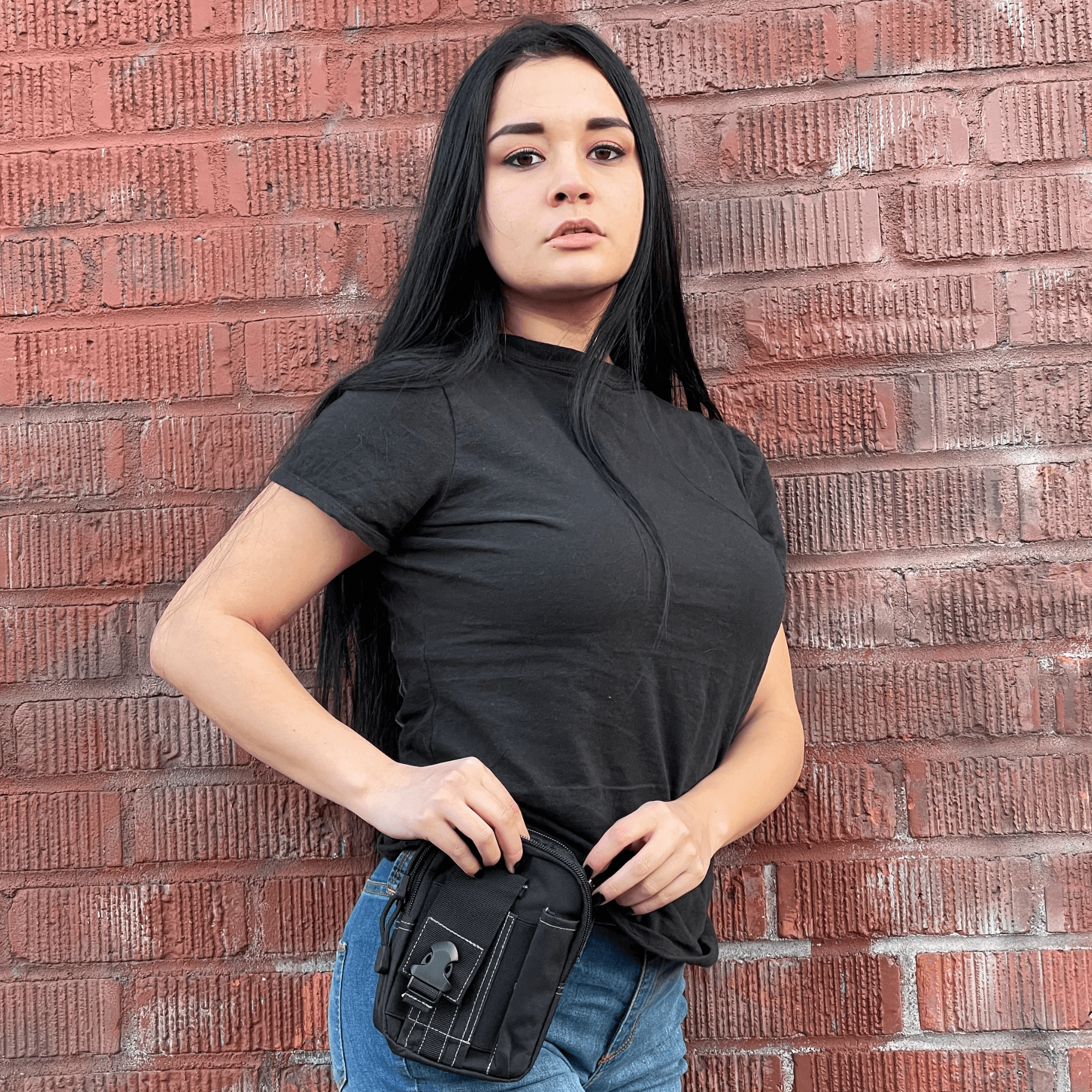 JupiterGear Tactical MOLLE Military Pouch Waist Bag for Hiking, Running and Outdoor Activities