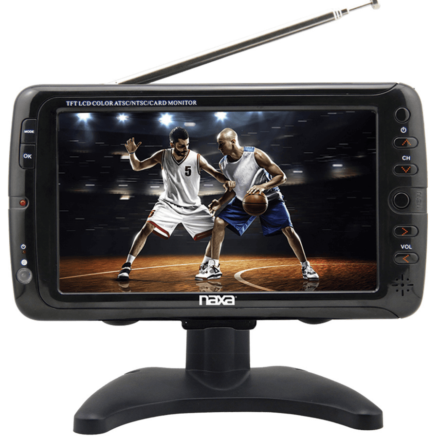 Naxa 7" Portable 12 Volt TV & Digital Multimedia Player (NT-70)