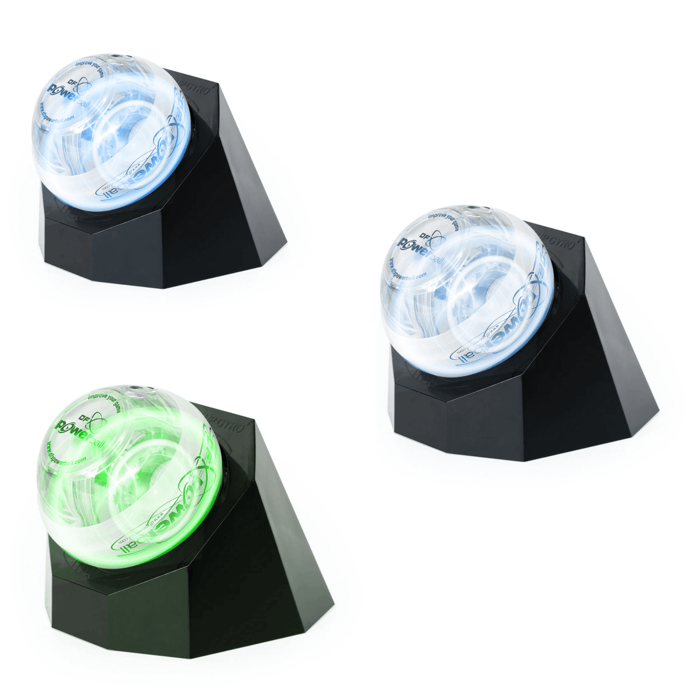 DFX Powerball Platinum Edition Resistance Trainer with Powerdock