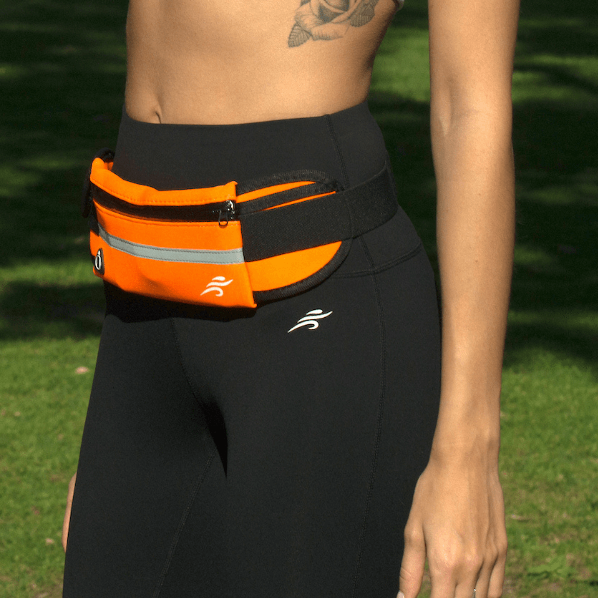 JupiterGear Sports Running Belt and Travel Fanny Pack for Jogging, Cycling and Outdoors with Water Resistant Pockets