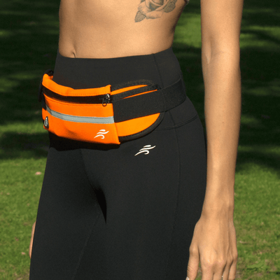 JupiterGear Sports Running Belt and Travel Fanny Pack for Jogging, Cycling and Outdoors with Water Resistant Pockets