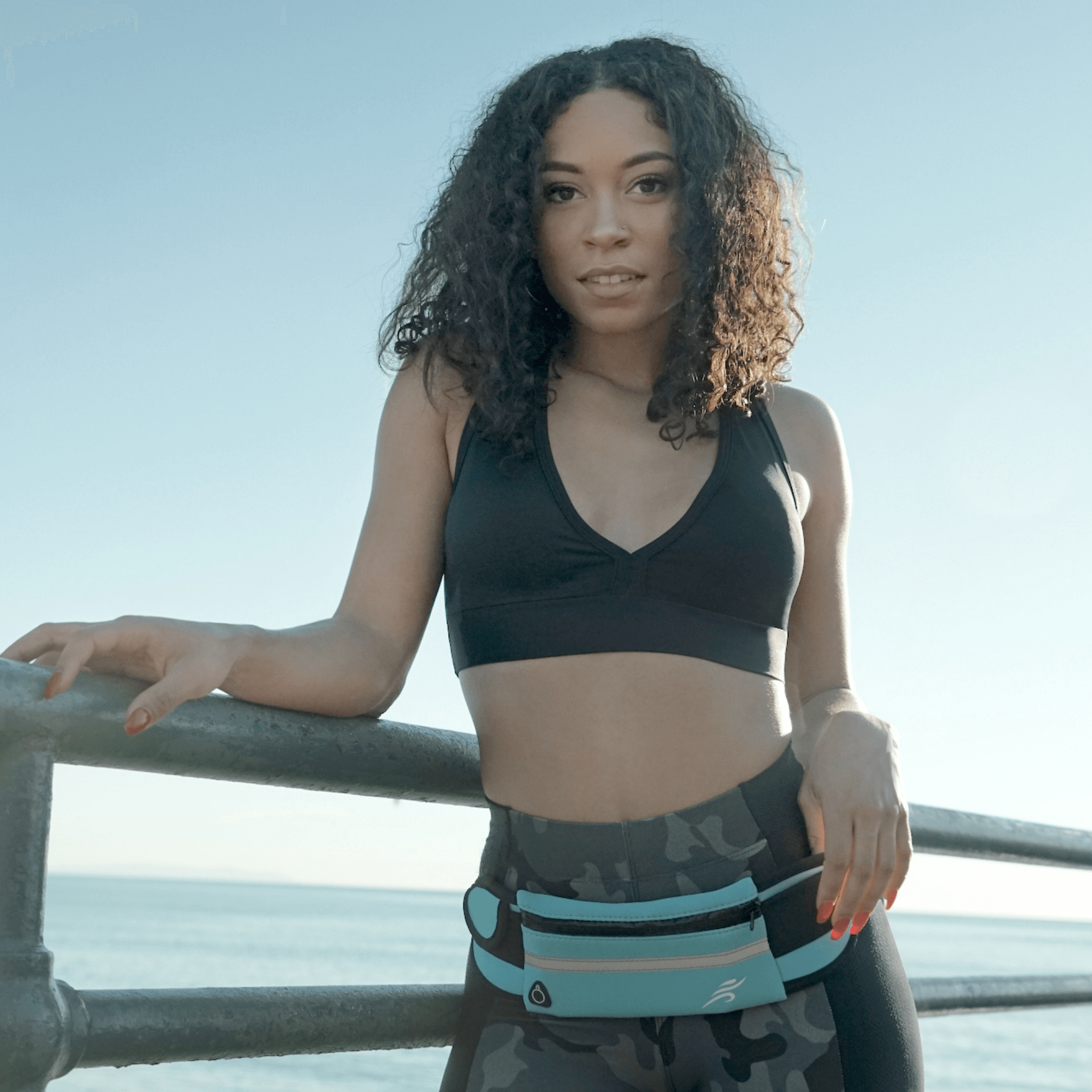 JupiterGear Sports Running Belt and Travel Fanny Pack for Jogging, Cycling and Outdoors with Water Resistant Pockets