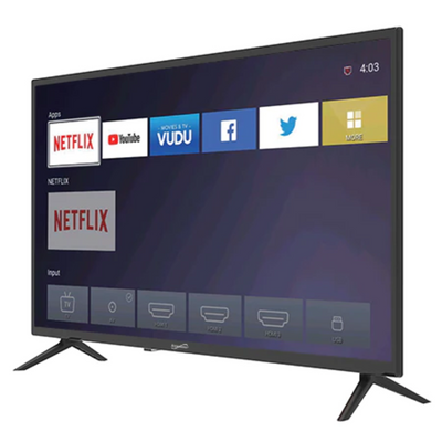 32" Smart HDTV 1080p Widescreen LED with USB & HDMI Inputs (SC-3216STV)