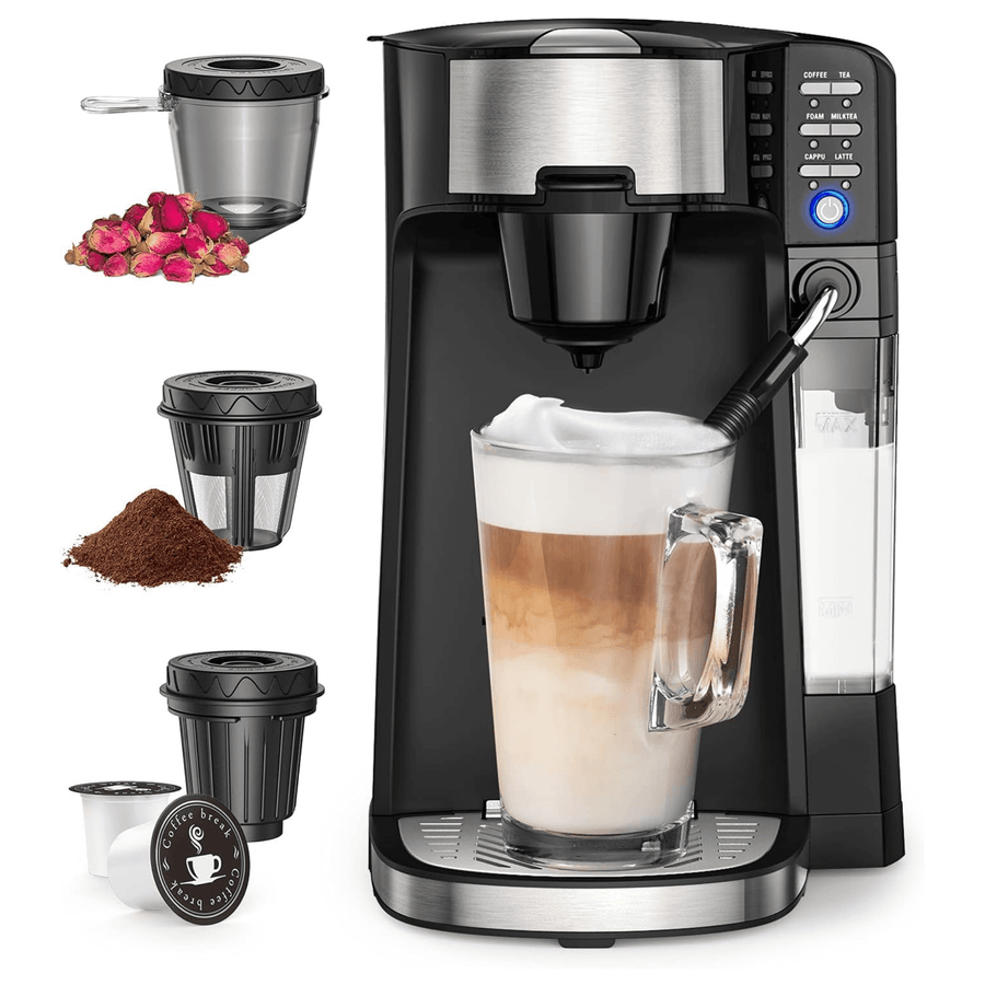 Sboly 6-in-1 Coffee Maker with Auto Milk Frother - REFURBISHED