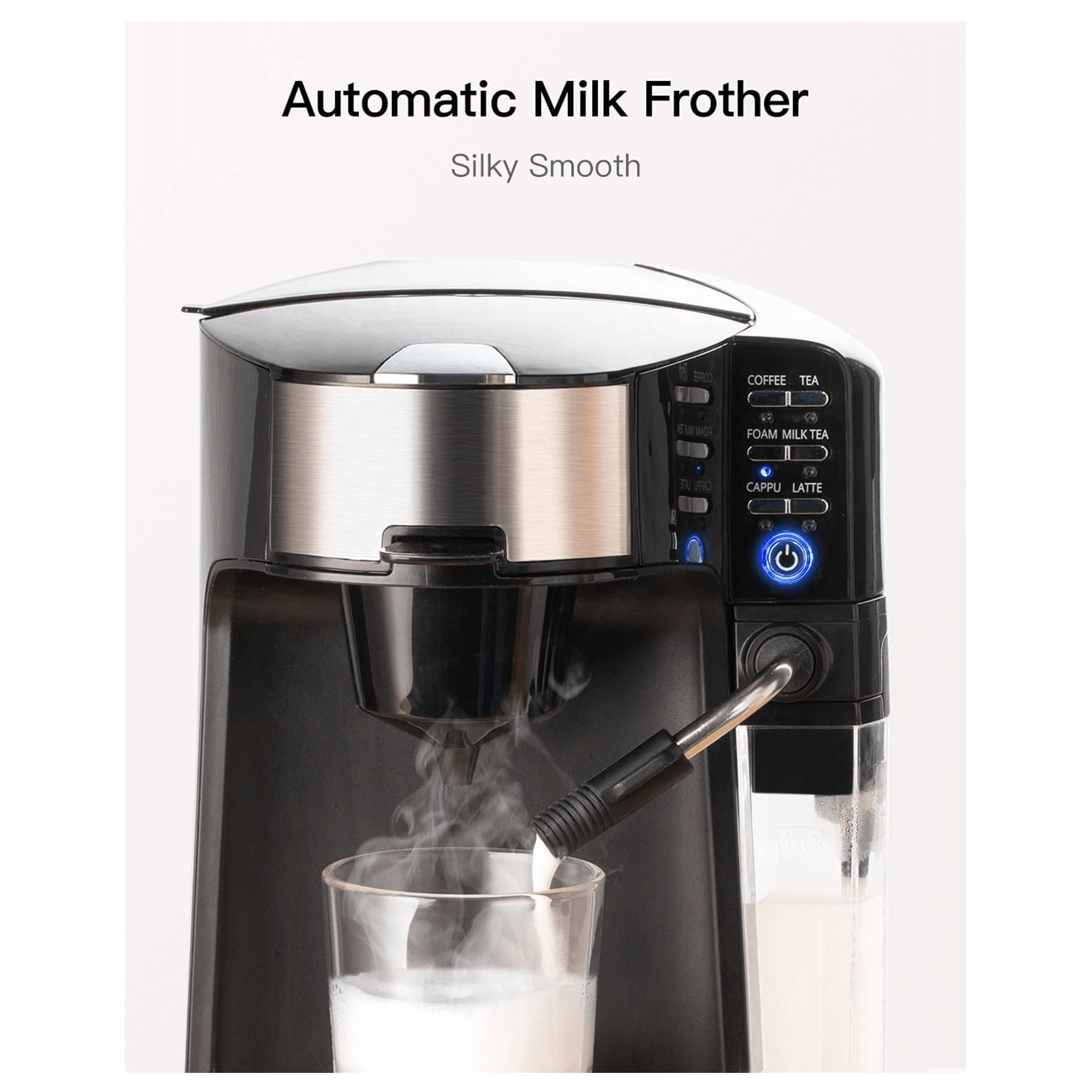 Sboly 6-in-1 Coffee Maker with Auto Milk Frother - REFURBISHED