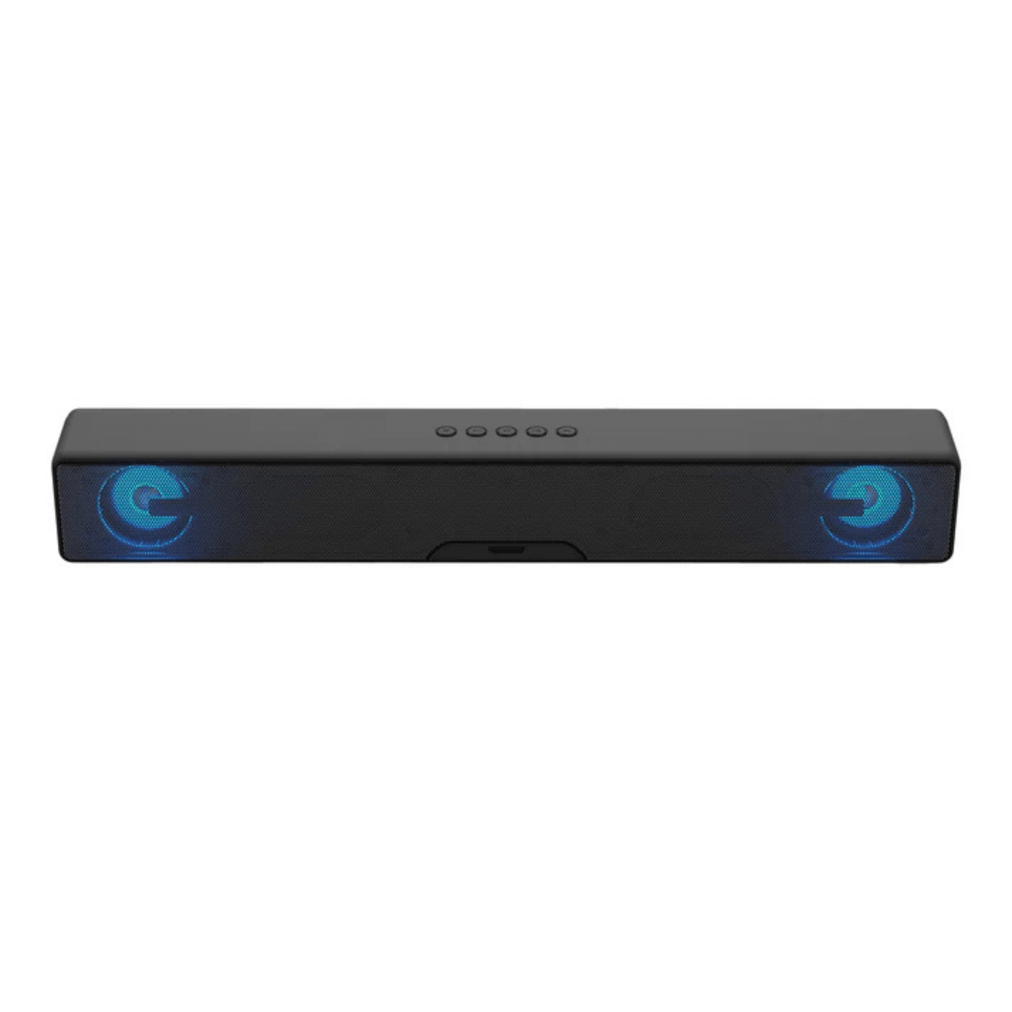 Supersonic 17.6-Inch Portable 10W Bluetooth Soundbar