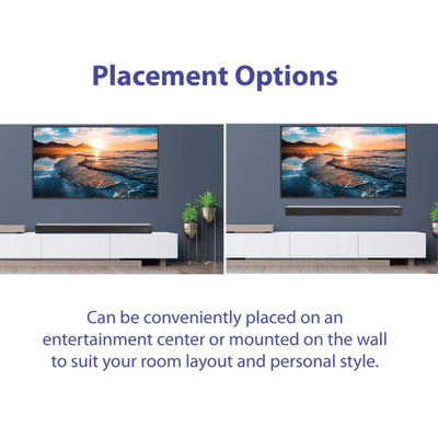 Supersonic 31.5-Inch 60W Bluetooth Soundbar