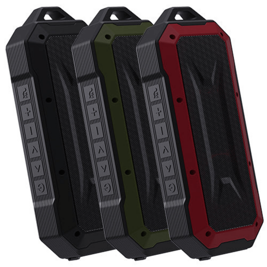 Supersonic Duro Water-Resistant Portable Bluetooth Speaker, Shockproof & FM (SC-1454IPX)