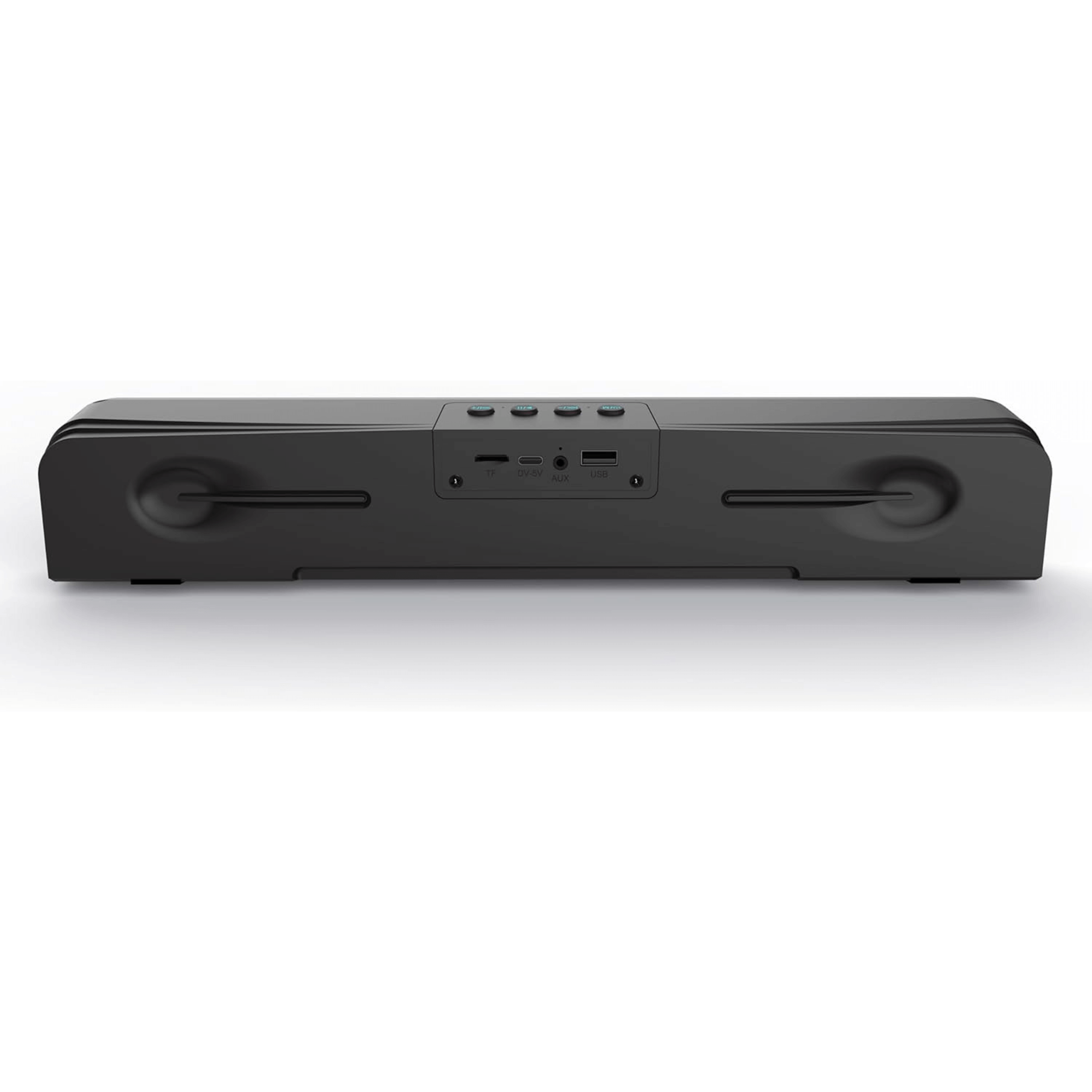 Supersonic Ultimate Soundbar Projector Combo with Built-In Bluetooth and RGB LED Lights