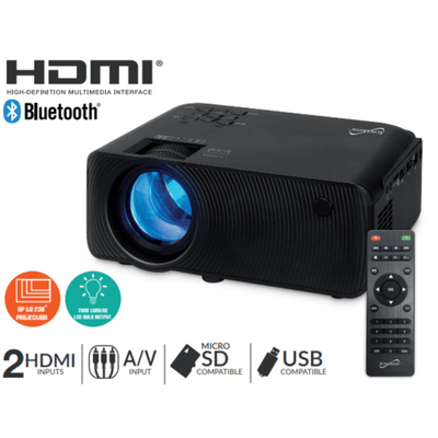 Supersonic Home Theater Projector with Bluetooth (SC-82P)