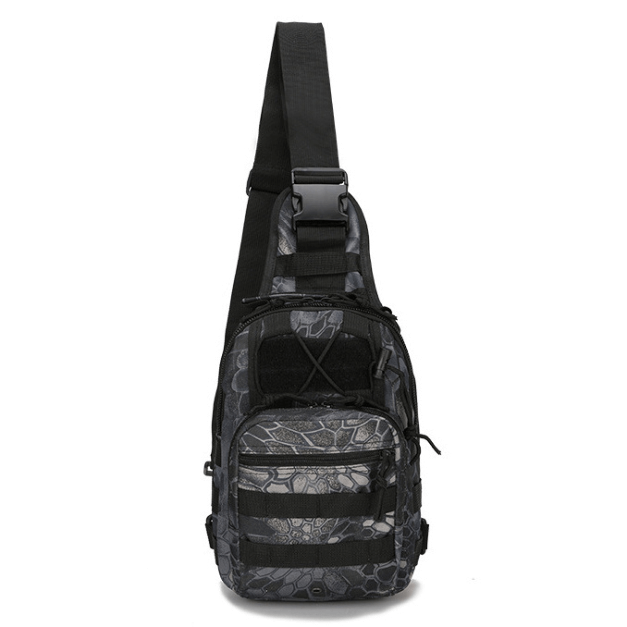 JupiterGear Tactical Military Sling Backpack Shoulder Bag Molle Outdoor Daypack Backpack with Adjustable Strap